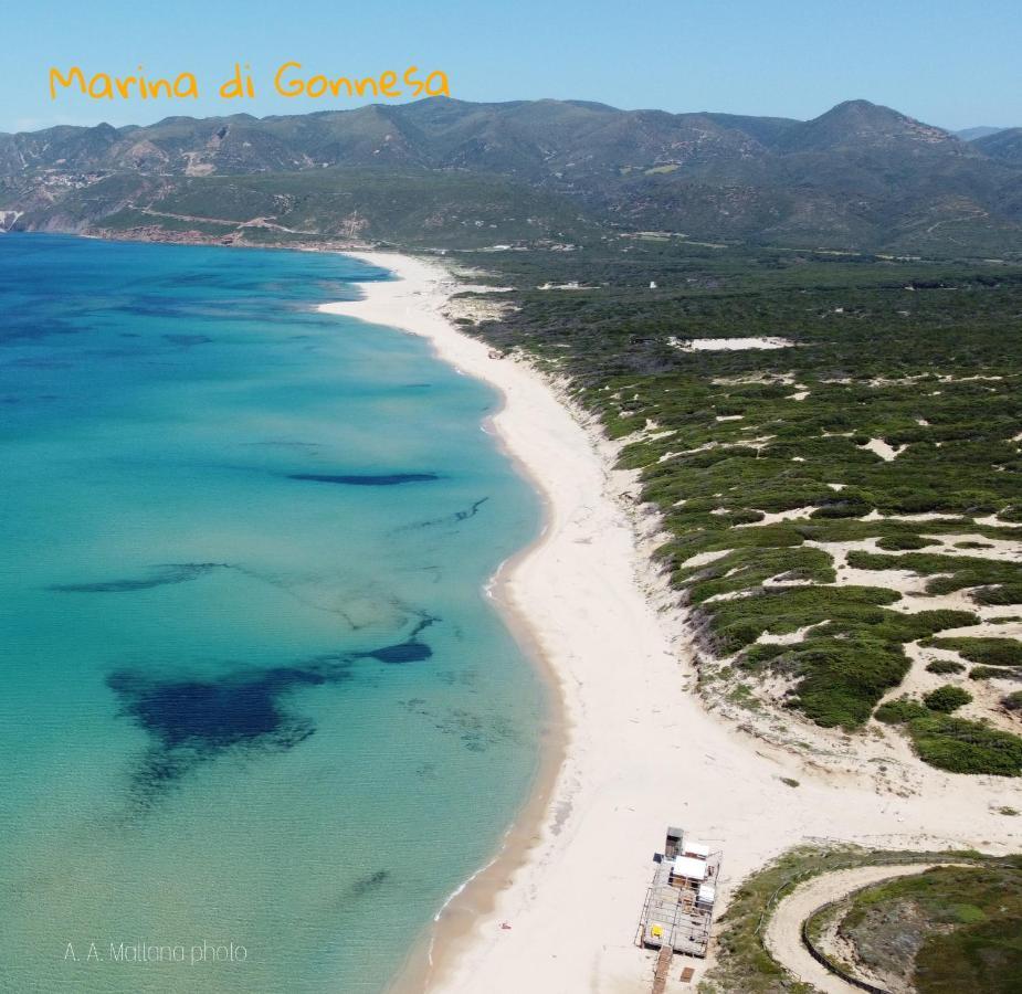 Appartamento La Collinetta Gonnesa Bagian luar foto